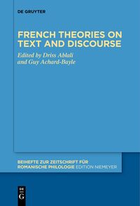 French theories on text and discourse