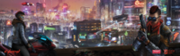 Cyberpunk RED Datenschirm