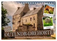 Outlndr-Drehorte (Tischkalender 2026 DIN A5 quer), CALVENDO Monatskalender