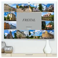 Freital Impressionen (hochwertiger Premium Wandkalender 2026 DIN A2 quer), Kunstdruck in Hochglanz