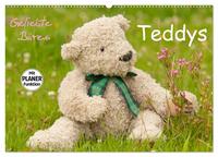 Geliebte Bären - Teddys (Wandkalender 2026 DIN A2 quer), CALVENDO Monatskalender