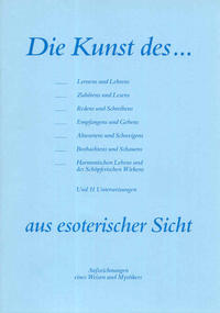 Die Kunst des Lernens etc. aus esoterischer Sicht