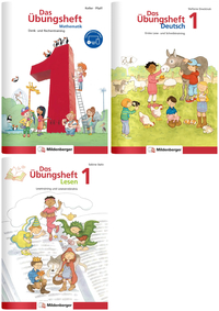 Sicher ins 2. Schuljahr – Paket: Rechnen – Schreiben – Lesen · Klasse 1
