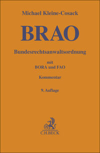 Bundesrechtsanwaltsordnung