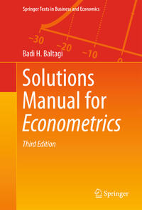 Solutions Manual for Econometrics