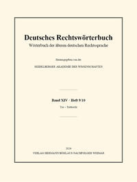 Deutsches Rechtswörterbuch