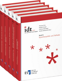 IDT 2022: *mit.sprache.teil.haben - - Bände 1–5 als Gesamtpaket