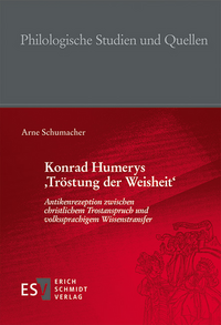 Vorderes Coverbild Konrad Humerys ‚Tröstung der Weisheit‘