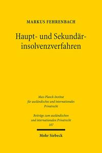 Haupt- und Sekundärinsolvenzverfahren