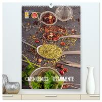 Mein Genuss Teemomente (hochwertiger Premium Wandkalender 2026 DIN A2 hoch), Kunstdruck in Hochglanz
