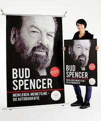Vorderes Coverbild BUD SPENCER - DER RIESIGE HANDSIGNIERTE KUNSTDRUCK