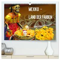 Mexiko - Land der Farben (hochwertiger Premium Wandkalender 2026 DIN A2 quer), Kunstdruck in Hochglanz