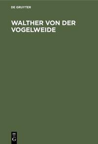 Walther von der Vogelweide