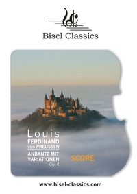 Vorderes Coverbild Andante mit Variationen, Op. 4