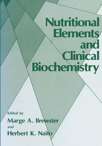 Vorderes Coverbild Nutritional Elements and Clinical Biochemistry