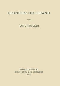 Grundriss der Botanik