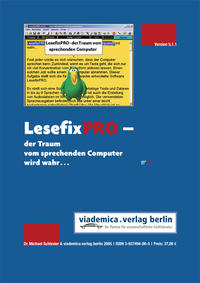 LesefixPRO – der Traum vom sprechenden Computer wird wahr. Fast jeder würde es sich wünschen, dass der Computer sprechen kann...