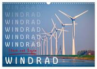 Windrad - Fluch und Segen (Wandkalender 2025 DIN A3 quer), CALVENDO Monatskalender