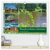 Wunderschönes Emsland (hochwertiger Premium Wandkalender 2026 DIN A2 quer), Kunstdruck in Hochglanz