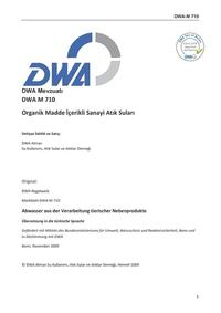 Organik Madde Içerikli Sanayi Atik Sulari