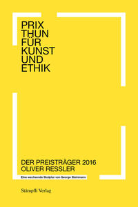 Vorderes Coverbild Prix Thun für Kunst und Ethik