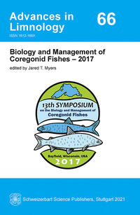 Biology and Management of Coregonid Fishes - 2017