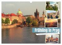 Frühling in Prag (Wandkalender 2026 DIN A3 quer), CALVENDO Monatskalender