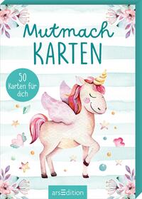 Mutmachkarten – Einhorn (Aquarelloptik)