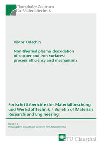 Non-thermal plasma deoxidation of copper and iron surfaces: process efficiency and mechanisms