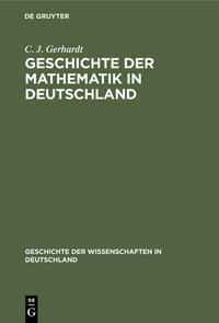 Geschichte der Mathematik in Deutschland