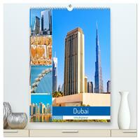 Dubai - Urlaubsplaner (hochwertiger Premium Wandkalender 2026 DIN A2 hoch), Kunstdruck in Hochglanz