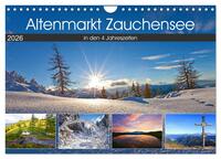 Vorderes Coverbild Altenmarkt Zauchensee (Wandkalender 2026 DIN A4 quer), CALVENDO Monatskalender
