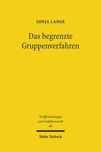 Das begrenzte Gruppenverfahren