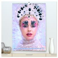 World Bodypainting Festival 22 (hochwertiger Premium Wandkalender 2025 DIN A2 hoch), Kunstdruck in Hochglanz