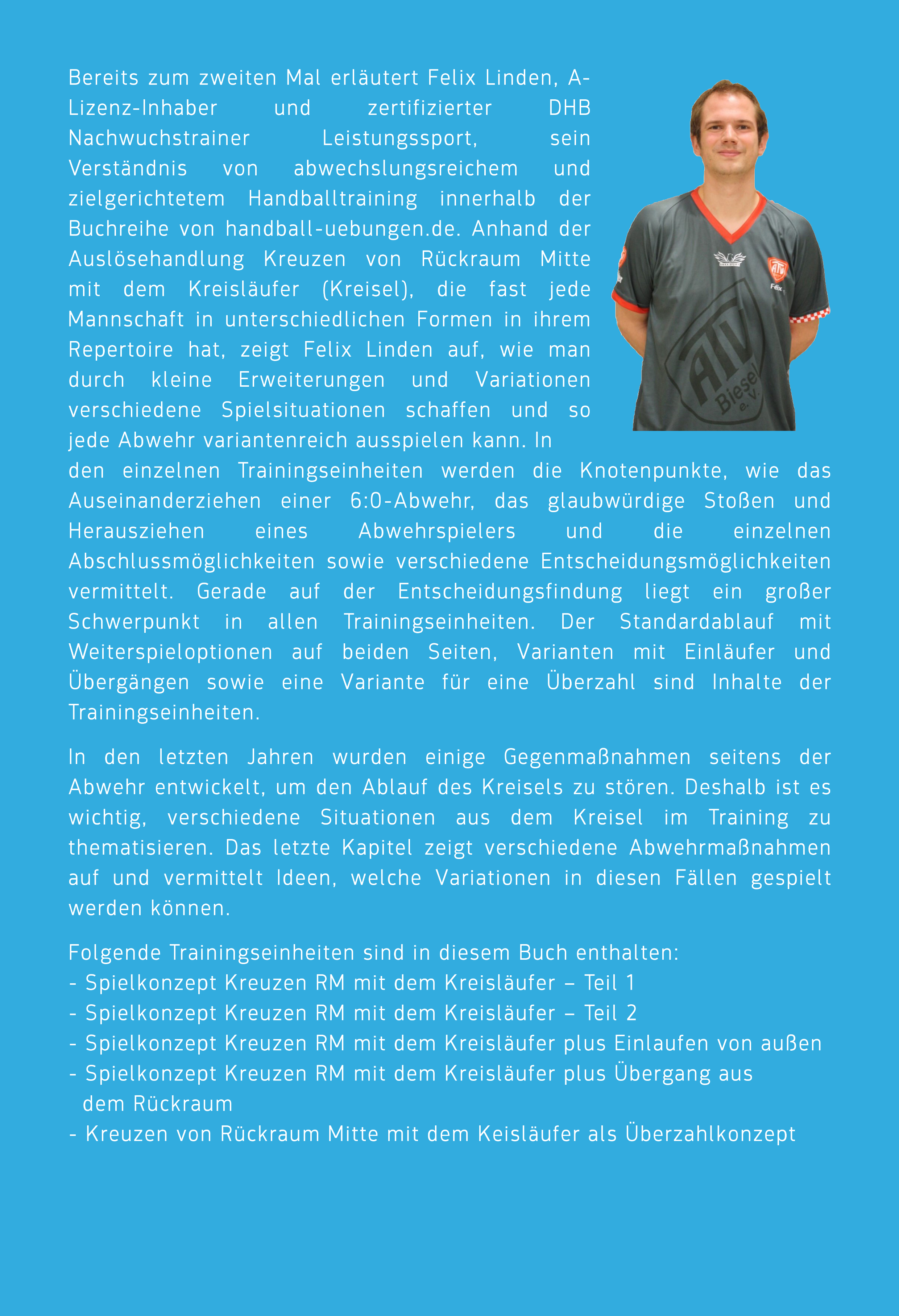 Rückseitencover Systematischer Aufbau eines Angriffskonzepts im Handball