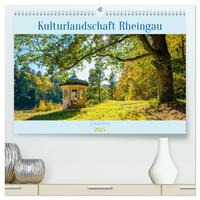 Kulturlandschaft Rheingau (hochwertiger Premium Wandkalender 2025 DIN A2 quer), Kunstdruck in Hochglanz
