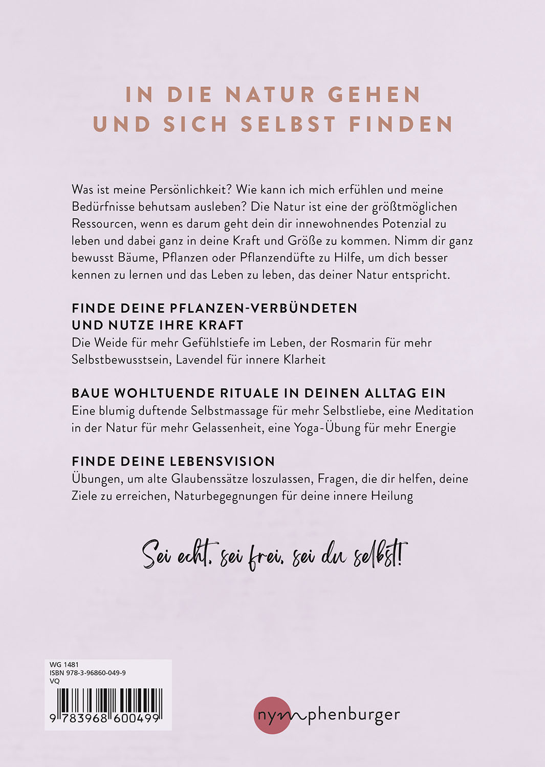 Rückseitencover Entfalte deine Persönlichkeit