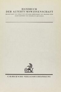 Die klassische Periode der griechischen Literatur Bd. 4: Die griechische Literatur in der Zeit der attischen Hegemonie nach dem Eingreifen der Sophistik