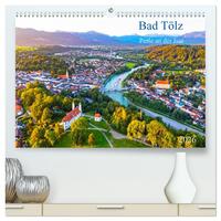 Bad Tölz - Perle an der Isar (hochwertiger Premium Wandkalender 2026 DIN A2 quer), Kunstdruck in Hochglanz