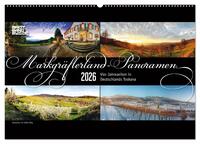 Markgräflerland-Panoramen - Vier Jahreszeiten in der Toskana Deutschlands (Wandkalender 2026 DIN A2 quer), CALVENDO Monatskalender