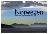 Norwegen atemberaubende Landschaft (Wandkalender 2025 DIN A4 quer), CALVENDO Monatskalender