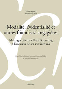 Vorderes Coverbild Modalité, évidentialité et autres friandises langagières