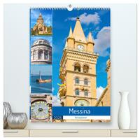 Messina - Reiseplaner (hochwertiger Premium Wandkalender 2025 DIN A2 hoch), Kunstdruck in Hochglanz