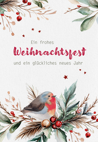 Ein frohes Weihnachtsfest …