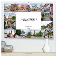 Weinheim Impressionen (hochwertiger Premium Wandkalender 2026 DIN A2 quer), Kunstdruck in Hochglanz