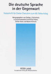 Die deutsche Sprache in der Gegenwart
