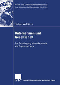 Vorderes Coverbild Unternehmen und Gesellschaft