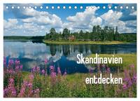 Skandinavien entdecken (Tischkalender 2025 DIN A5 quer), CALVENDO Monatskalender