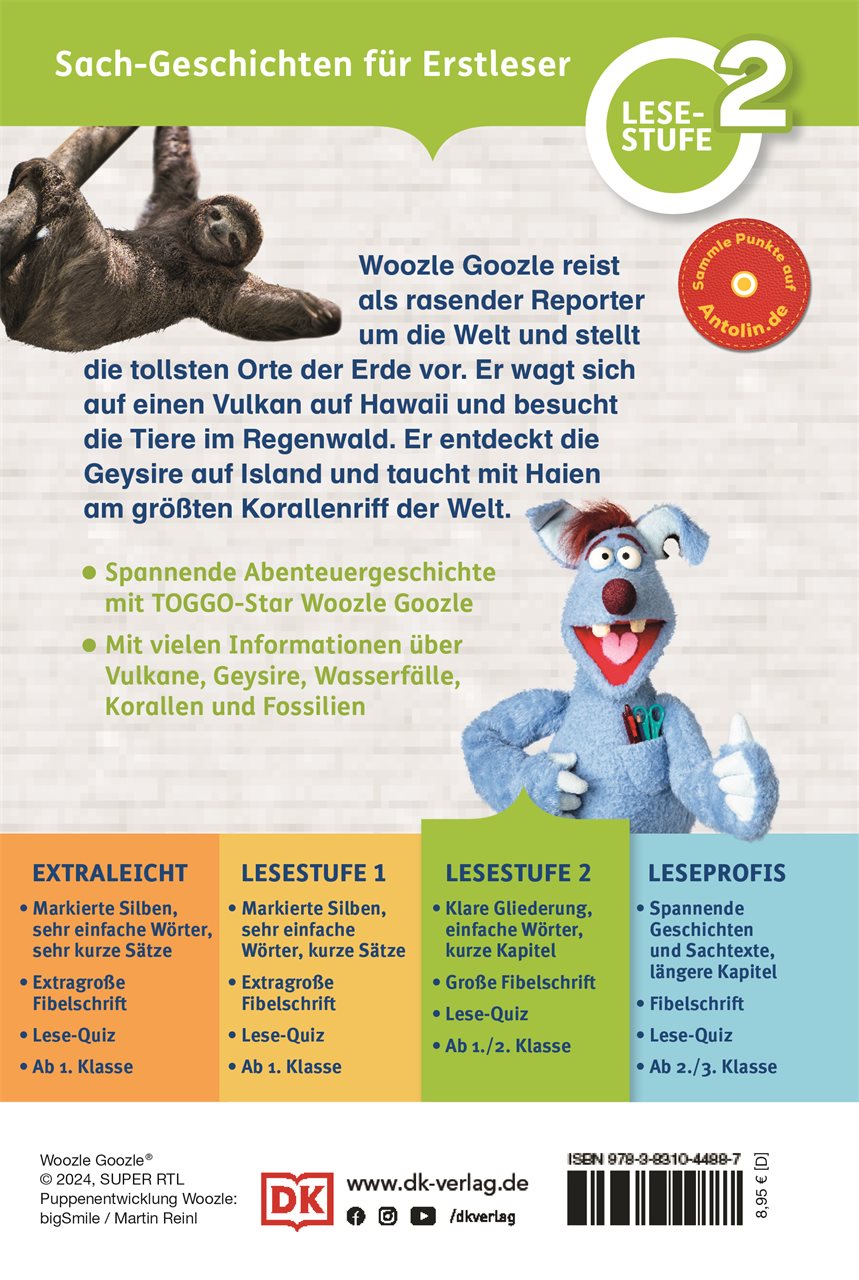 Rückseitencover SUPERLESER! Woozle Goozle Wunder der Welt