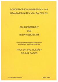 Hochtemperaturverhalten von Beton- und Spannstählen
